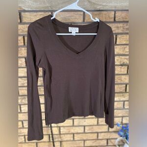 Ann‎ Taylor loft brown sweater